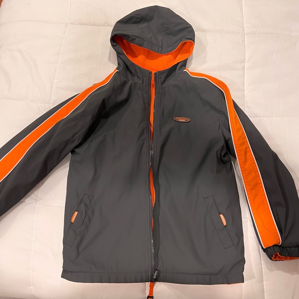 Russel Athletic boys reversible water resistant jacket size 12/14?